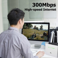 - Wifi router 4G met sim kaart.R-700